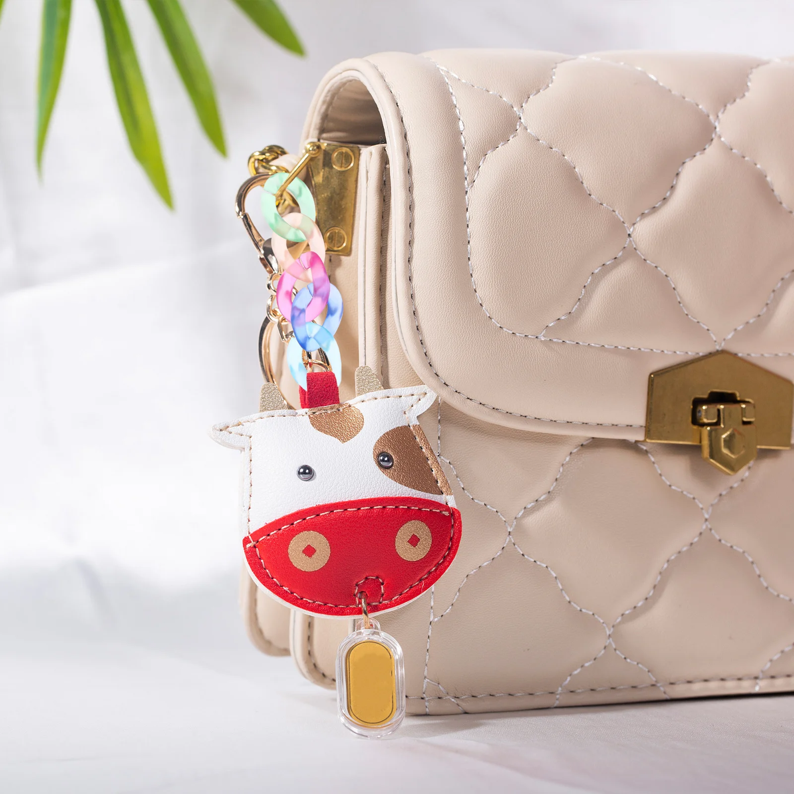 100Pcs Acrylic Chain Linking Rings Durable Bag Chain Rings for Shoulder Straps and Craft Projects Acrylic Link Ring