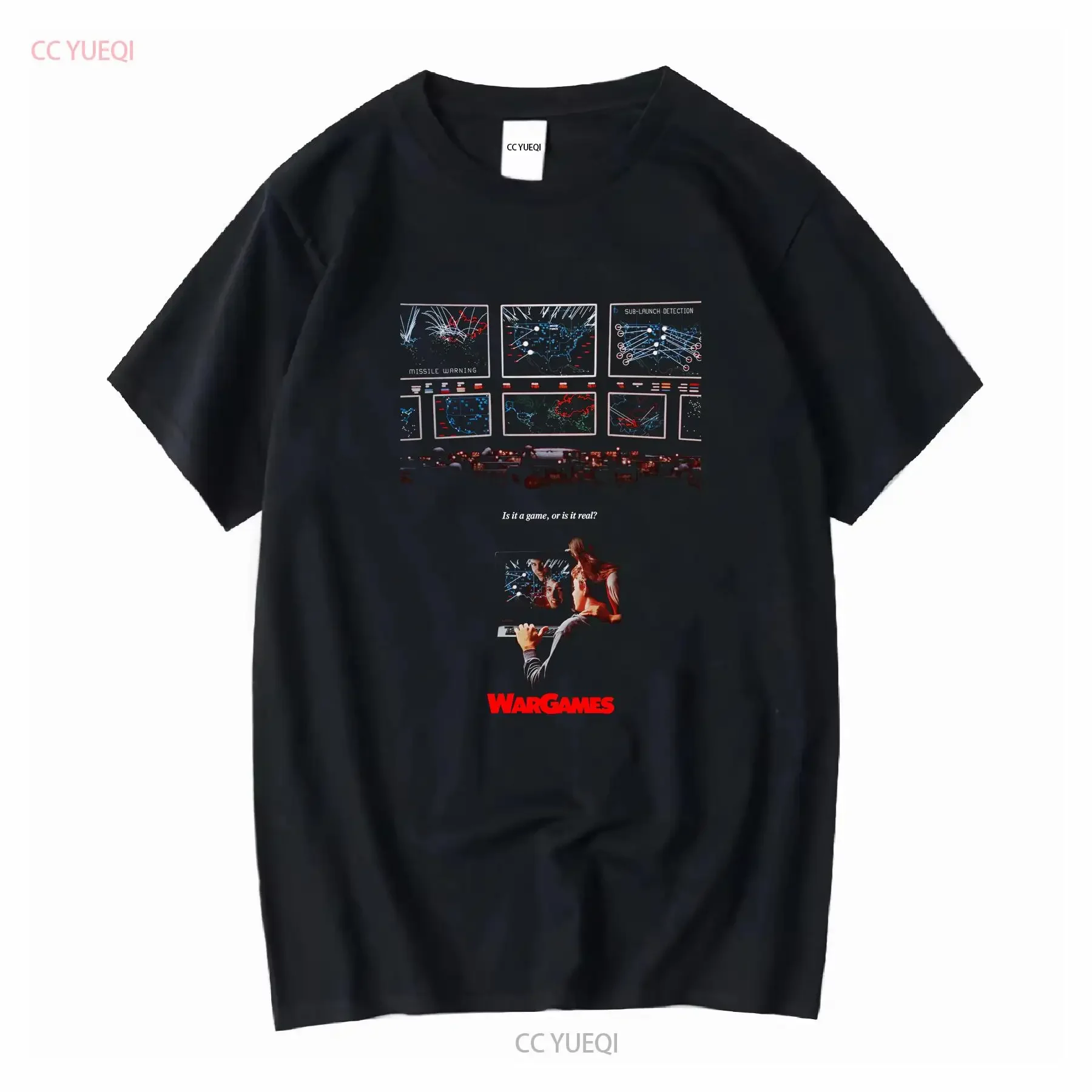 WarGames Movie T Shirt 80s Retro Vintage Film All Sizes S 5XL vintage Washed Unisex Breathable designer clothes Stretched