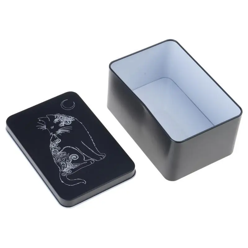 

652F коробка для хранения таро, органайзеры, ювелирные изделия, монеты, игральные карты, коробка для хранения конфет