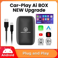 Adaptador CarPlay de cable a inalámbrico Android AUTO Soporte universal Netflix YouTube AI Box Para Honda Nissan Toyota Opel Hyundai KIA