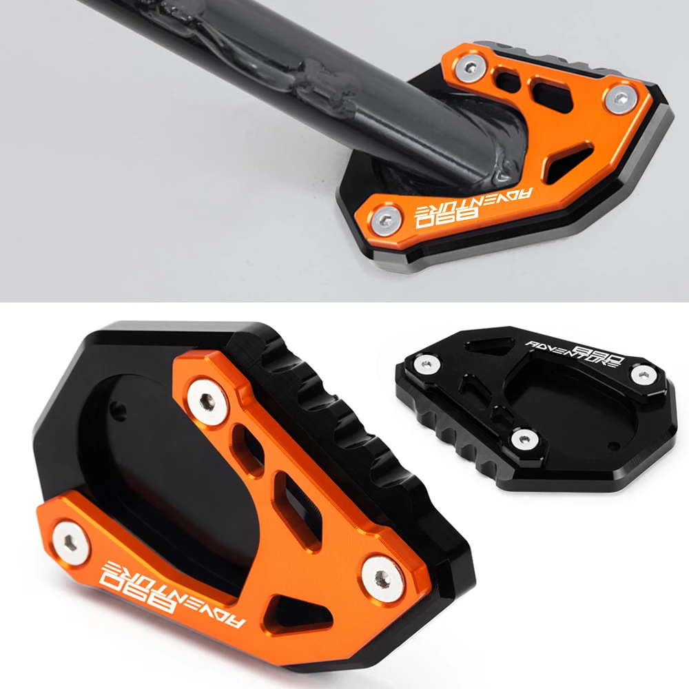 For KTM 890 Adventure R 2020 2021 2022 Motorcycle Accessories 890 Adv R Kickstand Foot Side Stand Extension Pad Support Plate