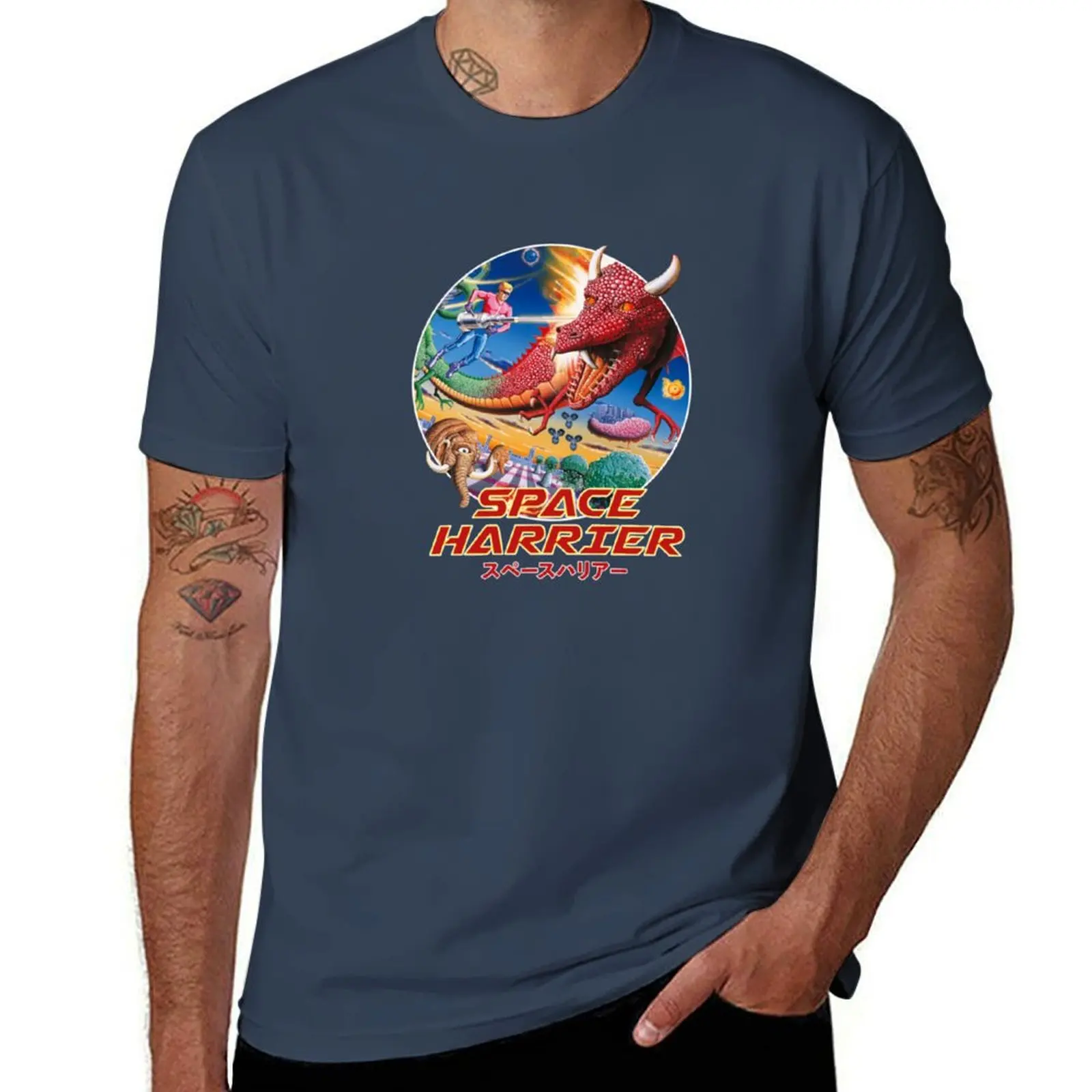 

Space Harrier T-Shirt cotton t shirt man t shirts for man cotton man t shirts for men casual T-Shirt