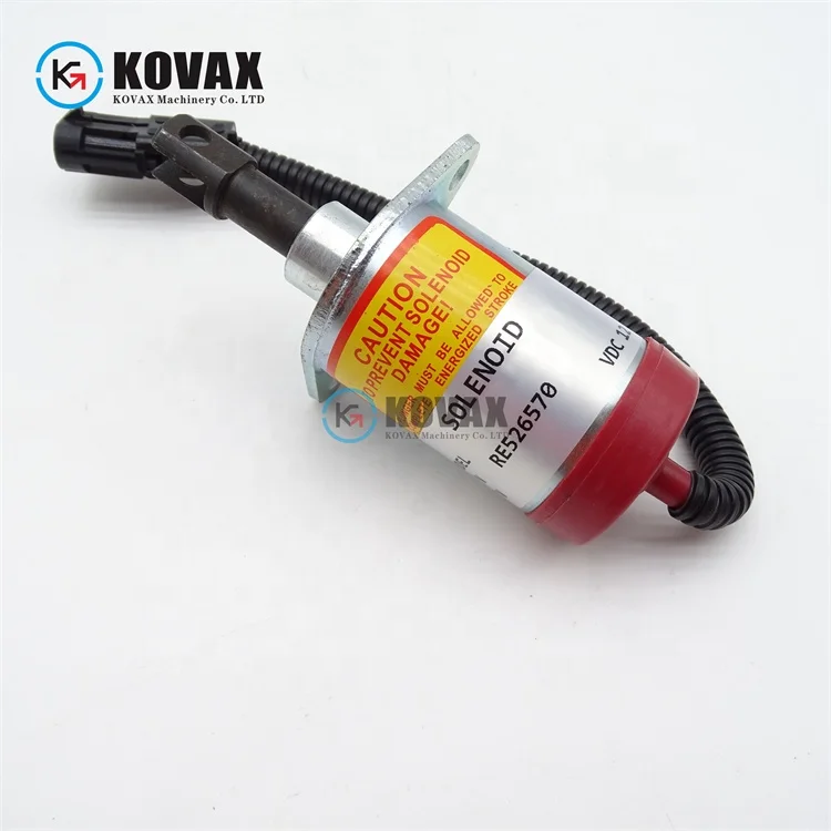 For RE526570 High Quality Solenoid Valve 12V Excavator Hydraulic Parts Suitable  John Deere 4120 4320 4520 4720 5225   Excavator