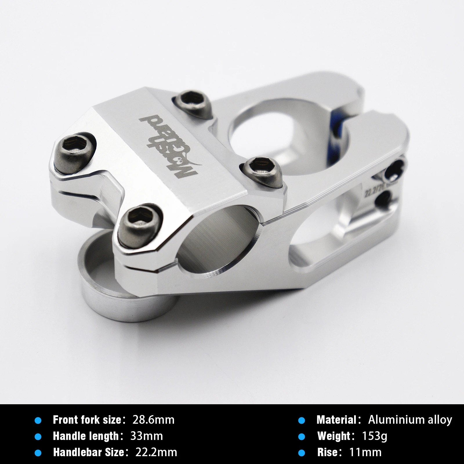 EVOSID 22,2mm BMX Fahrrad Vorbau Aluminium Legierung Fahrrad Vorbau Klettern Action Dead Flying MTB Mountain Road Lenker Biciclet Teile – Detail 13