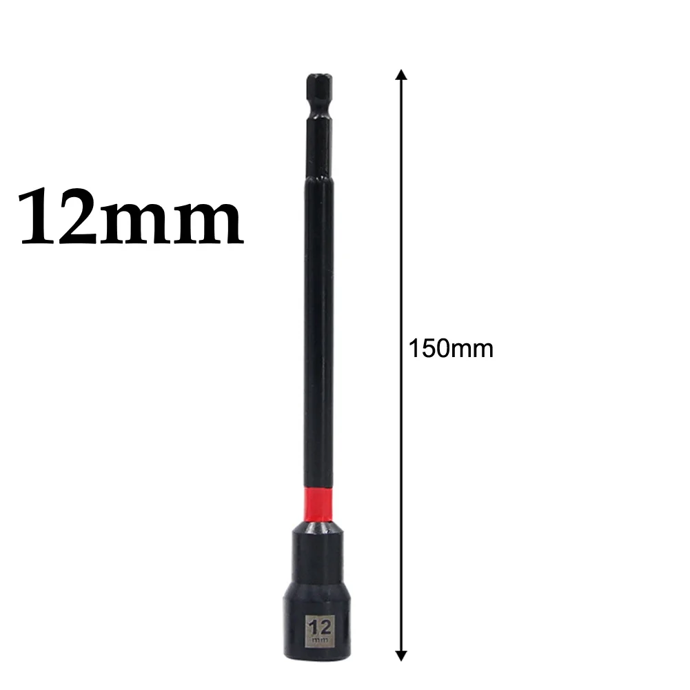 High Torque Nut Driver Accessory Long Nut Driver 6 Inch Magnetic Nut Driver Custom Storage Bag Oxidation Resistance