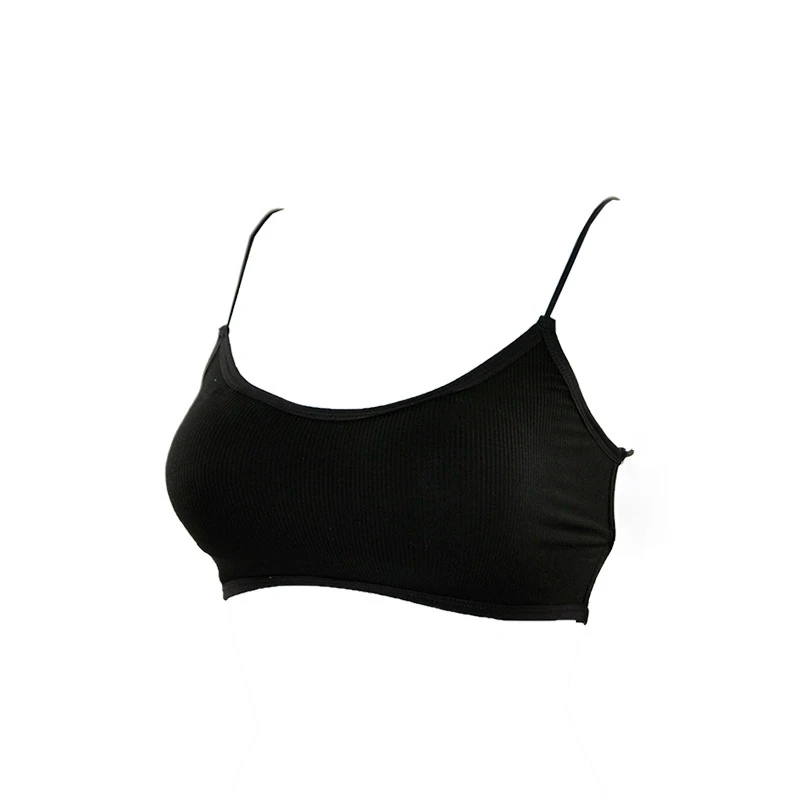 Beauty Back Yoga Bra Women Padded Sports Bra Removable Workout Bra Wireless Fitness Bra Elastic Thin Shoulder Strap Workout Bra