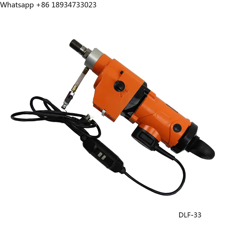 Professional DLF-33 Electric Concrete Core Drill Machine Portable 220v Rig Motor Gear Bearing for Industrial Building