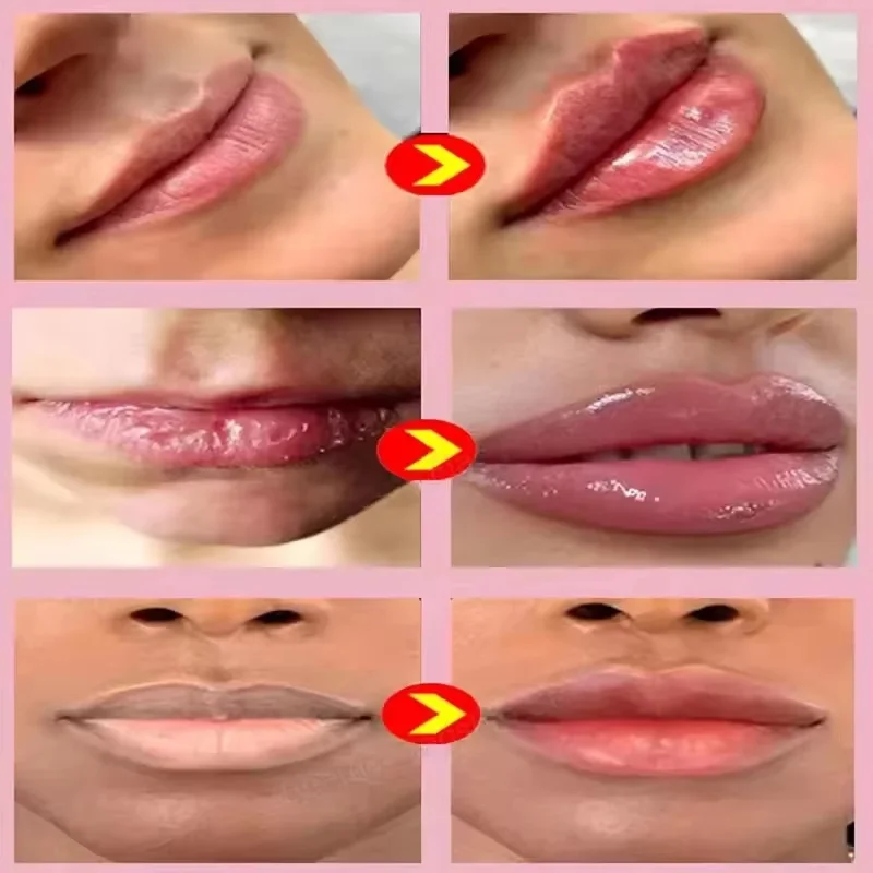 Instant Volumising Lip Plumper Oil Lip Enhancer Lip Gloss Plumping Serum Moisturizing Anti-Wrinkle Lipstick Sexy Lip Care Makeup