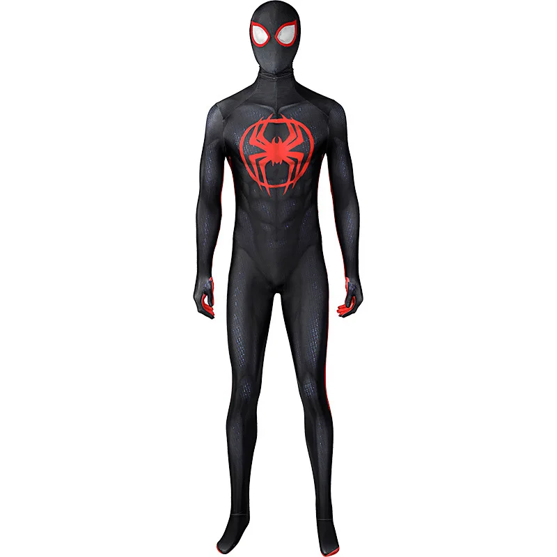 Spiderman Costume Spider Man Black Panther Iron Man Spider Gwen Cosplay Zentai Jumpsuit Bodysuit Halloween Costume Adult Child