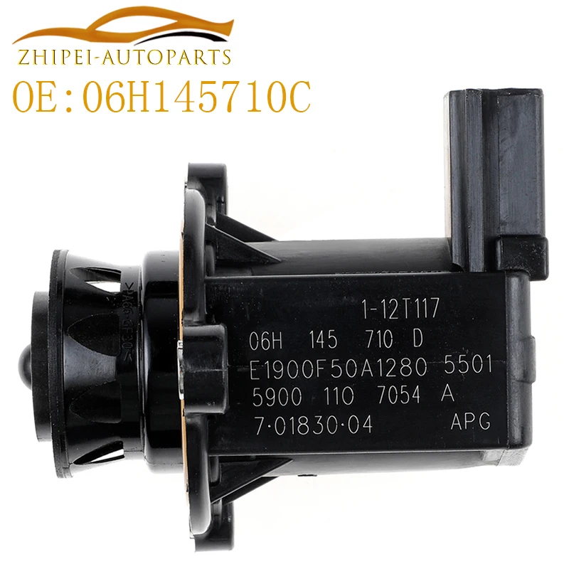 Válvula de Control de Desviación del Turbo 06H145710C, Válvula de Corte del Turbo 06H145710D 06H145710B para Audi A3 A4 A5 A6 TT 1.4 1.8 2.0 TFSI