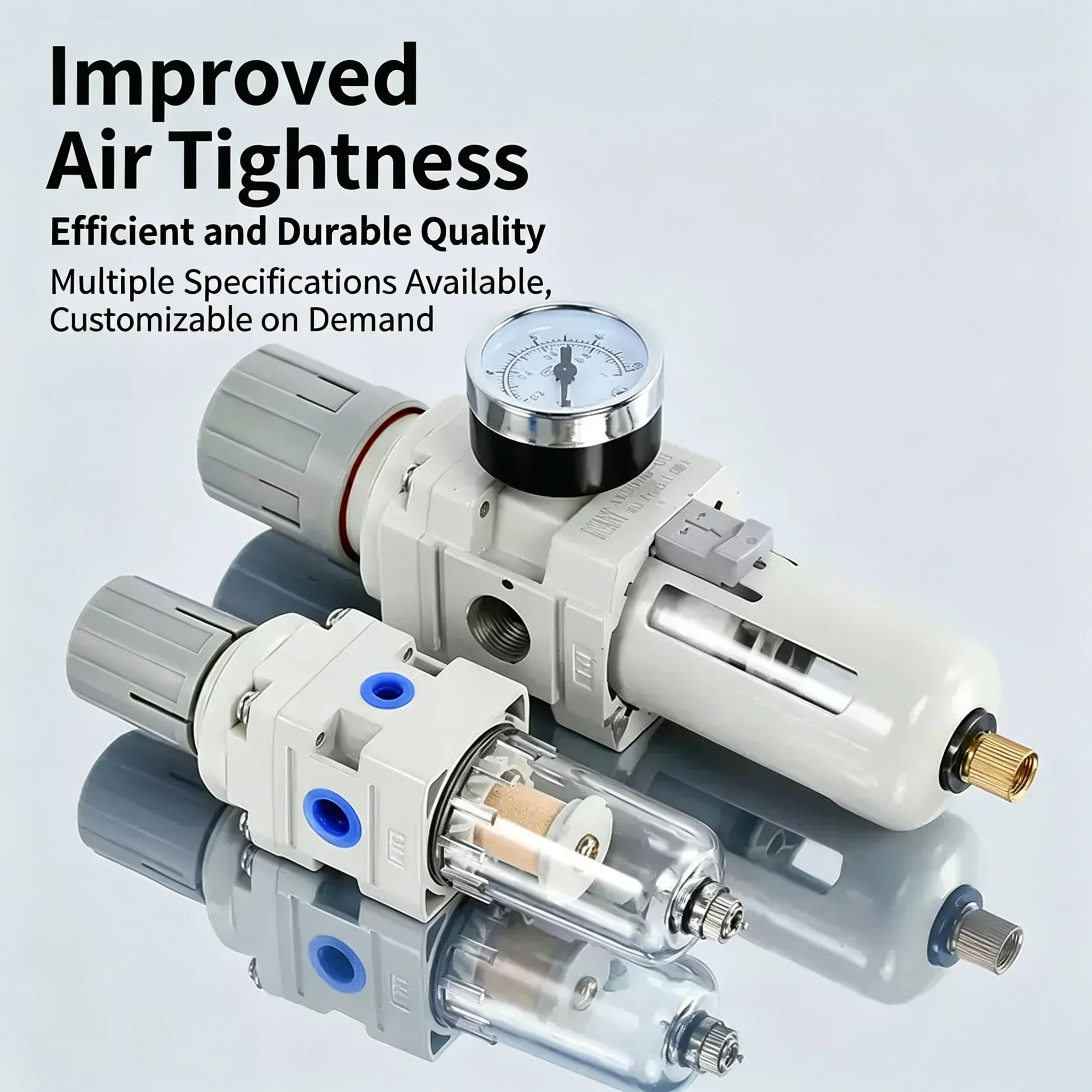 HLH Pneumatic Air Pressure Regulator Compressor Air Filter Controller Oil Separator Filters AW2000-02 AW3000-03 AW4000-04