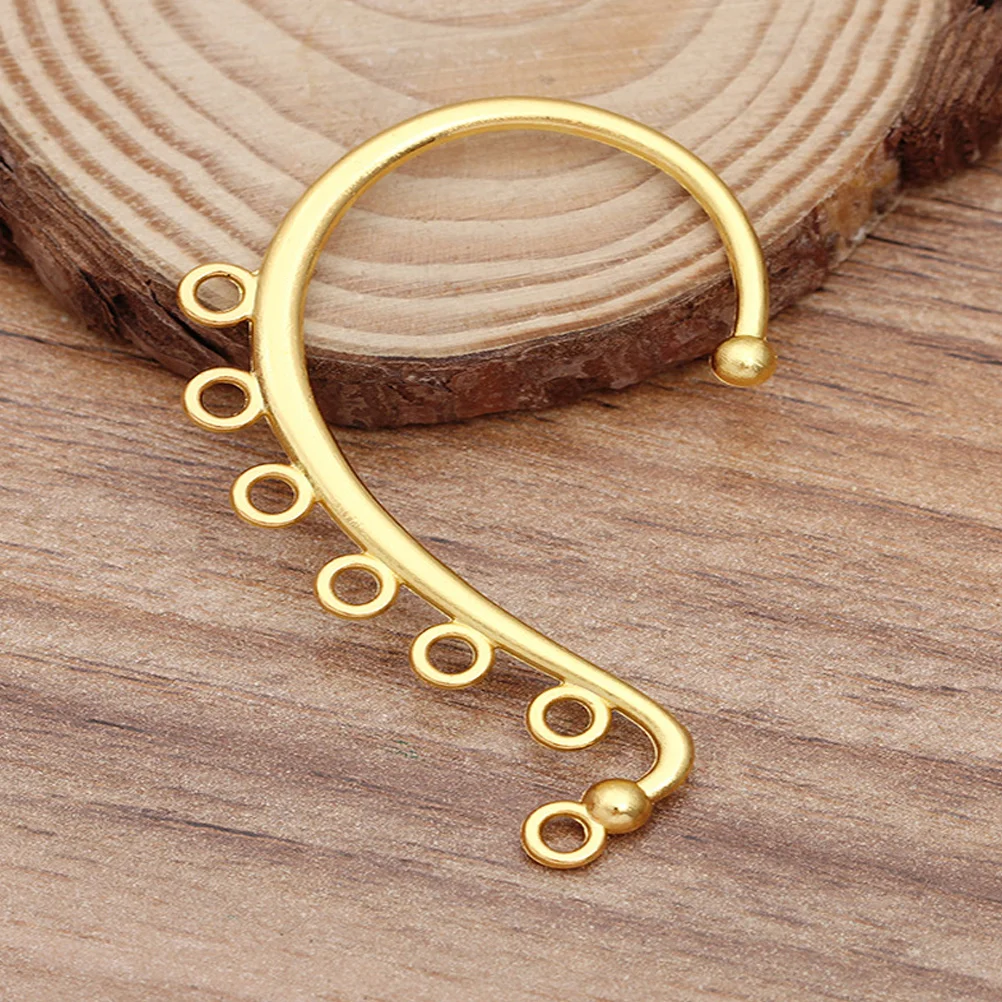 

10pcs Metal Hooks Dangle Making Hooks No Piercing Ear Cuffs Women Diy Supplies Jewelry Accessories Handmade Earring Material