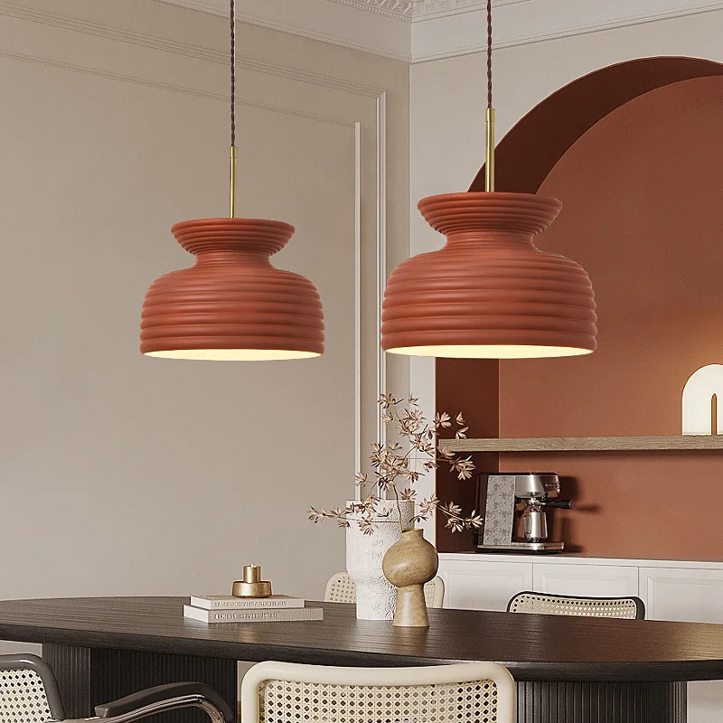 Simple restaurant chandelier creative personality bedroom study bar lamp