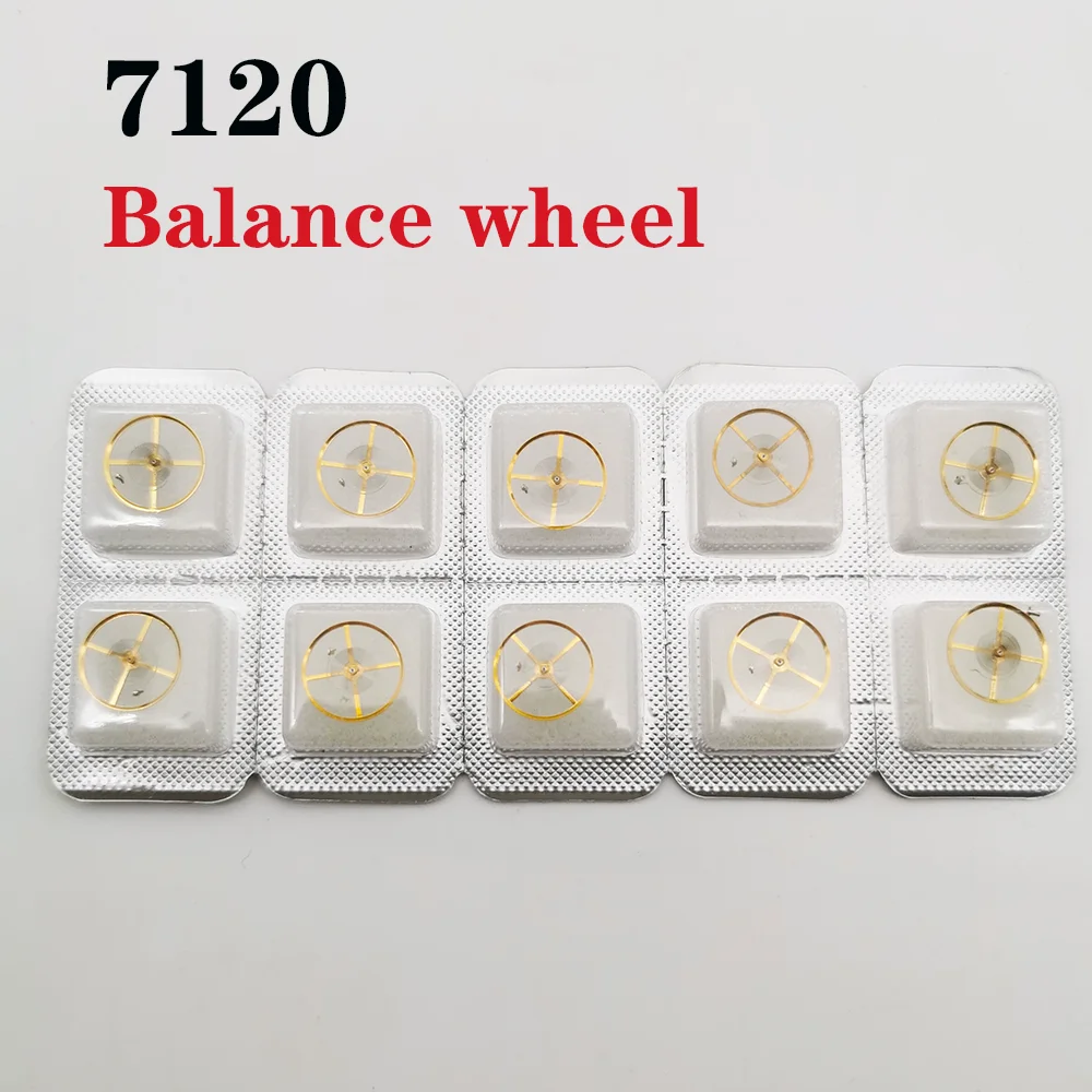 

Watch Accessories Balance Wheel Suitable for 7120 Movement Full Swing With Hairspring Balance Wheel Repair Parts