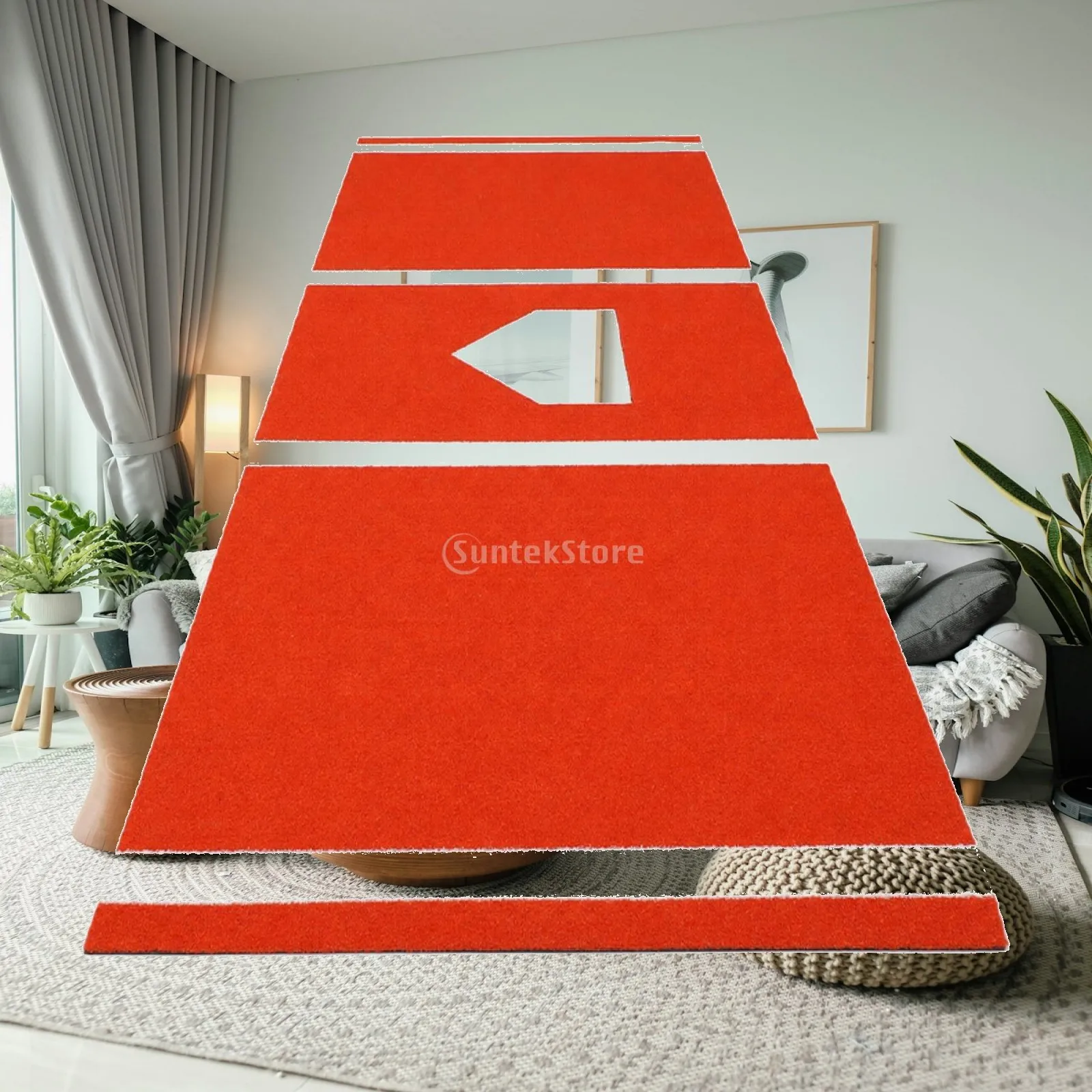 Baseball and Softball Batting Practice Mat Portable Batting Mat with Batter's Box Markings Rubber Backed for Training Area