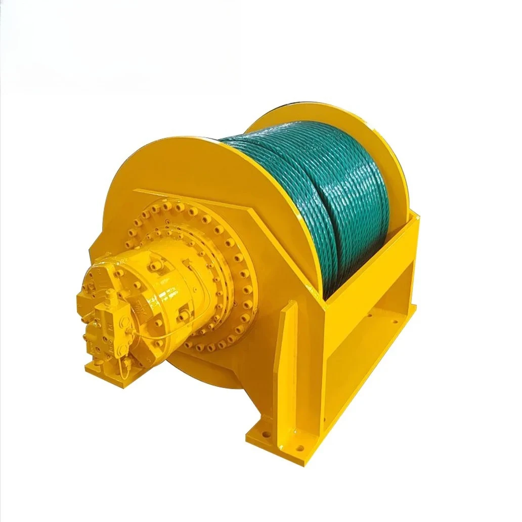 Industrial High Speed Double Capstan Winch Cable Pulling Machine Hydraulic Winch for Power Construction