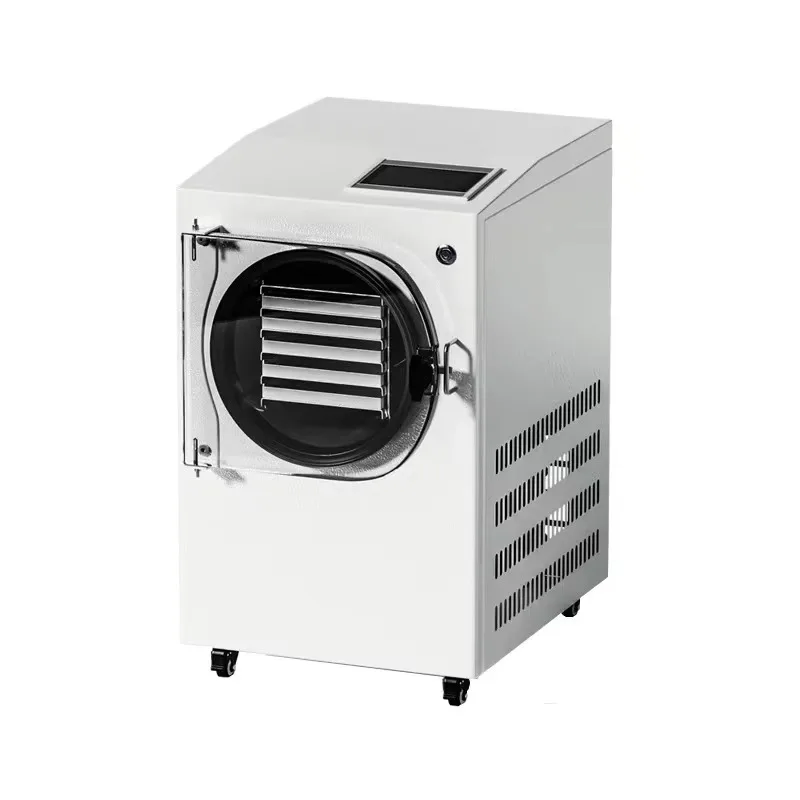 Home Use Fruit Vegetable Freeze Drying Machine Vacuum Lyophilizer for Dried Food Making Custom