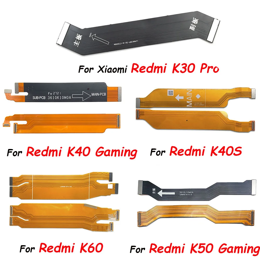 For Xiaomi Redmi 9 10 9A 8 8A 7 7A 10A 10C 9C 9T K50 Pro K60 K40S Main FPC LCD Display Connect Mainboard Flex Cable Ribbon
