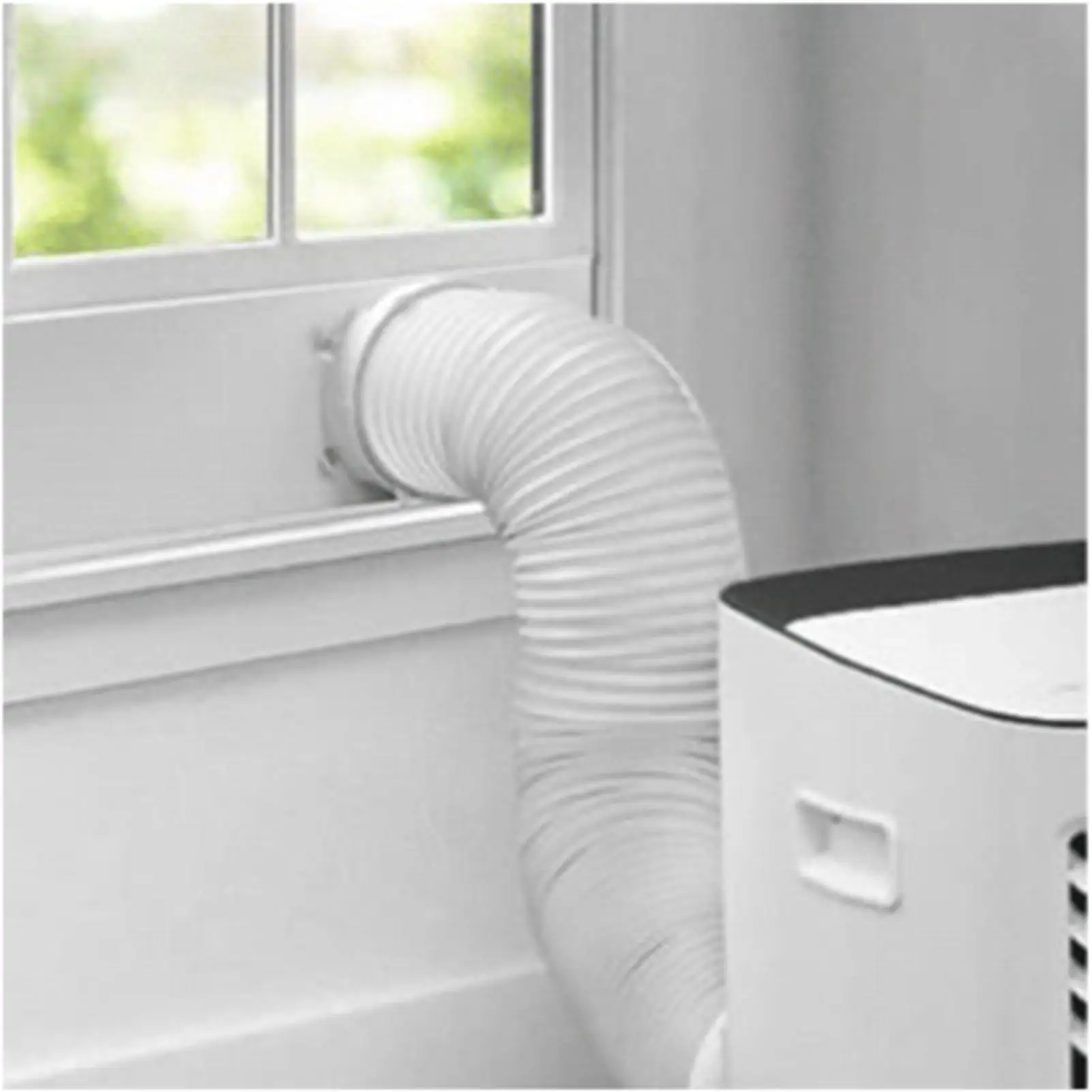 Air Conditioner Exhaust Pipe Retractable Heat Dissipation Ventilation Pipe Vent Hose Thickened PP Steel Wire Pipes