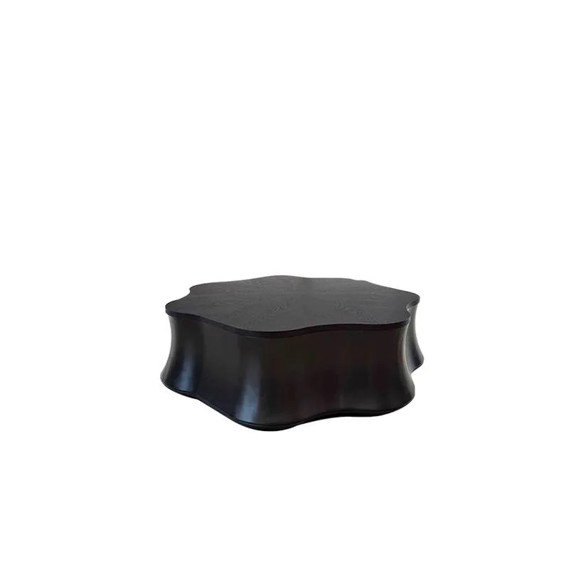 

Italian minimalist special-shaped water lily coffee table living room home niche designer modern simple petal coffee table