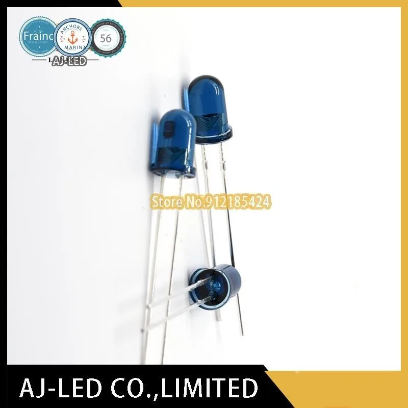 20pcs/lot TLN110 infrared emitting tube light emitting diode 5mm wavelength 940nm angle ±8° new