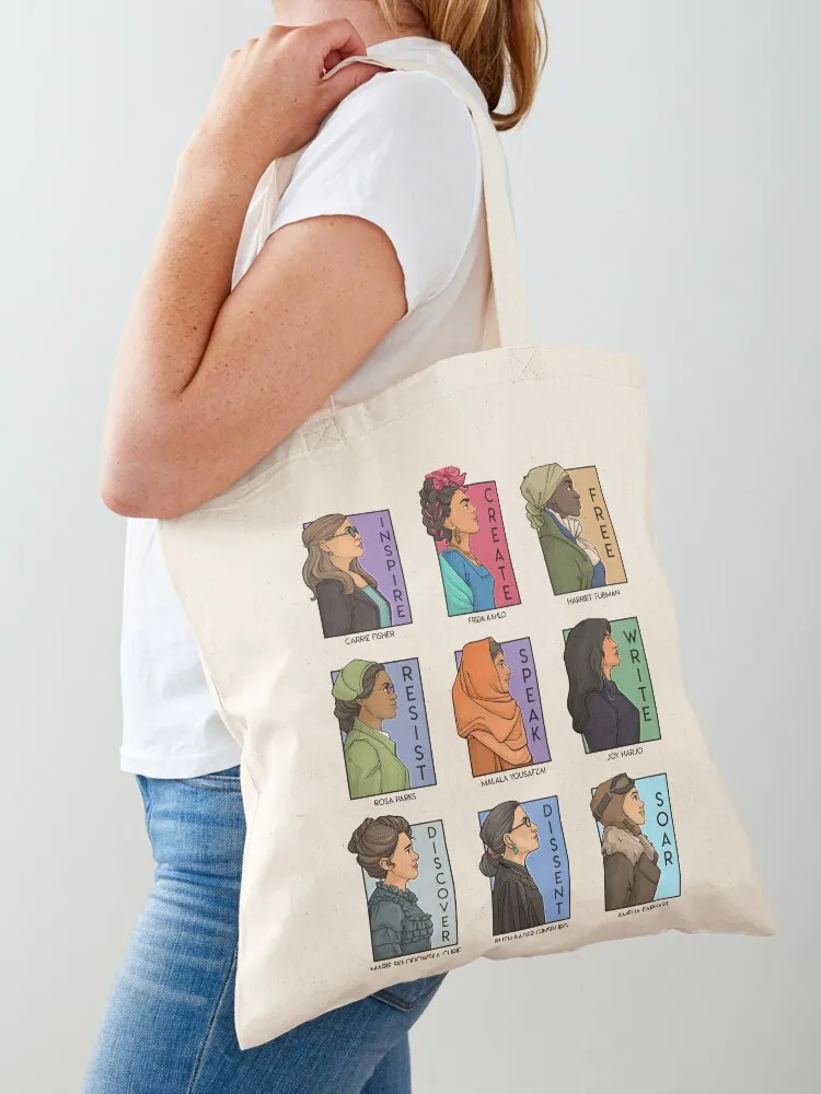 

She Series Real Women - Version 1 Tote Bag foldable reusable bag cute pouch bag cloth woman cute tote