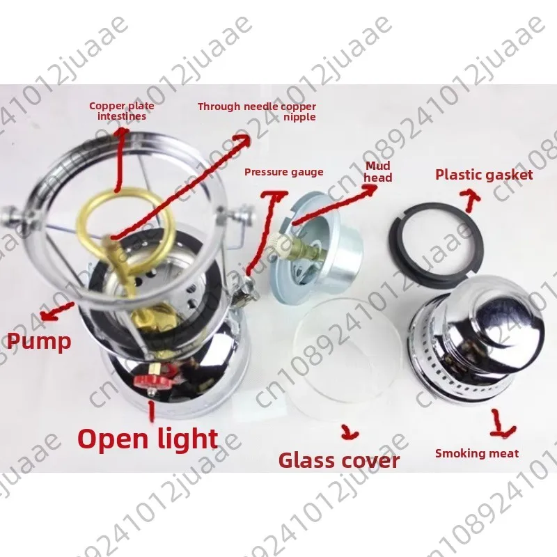 

Portable Oil Lamp Outdoor Lantern Outdoor Fishing Camping Hiking Picnic Beach Camping Goods Oil Gas Lamp Outdoor Tools