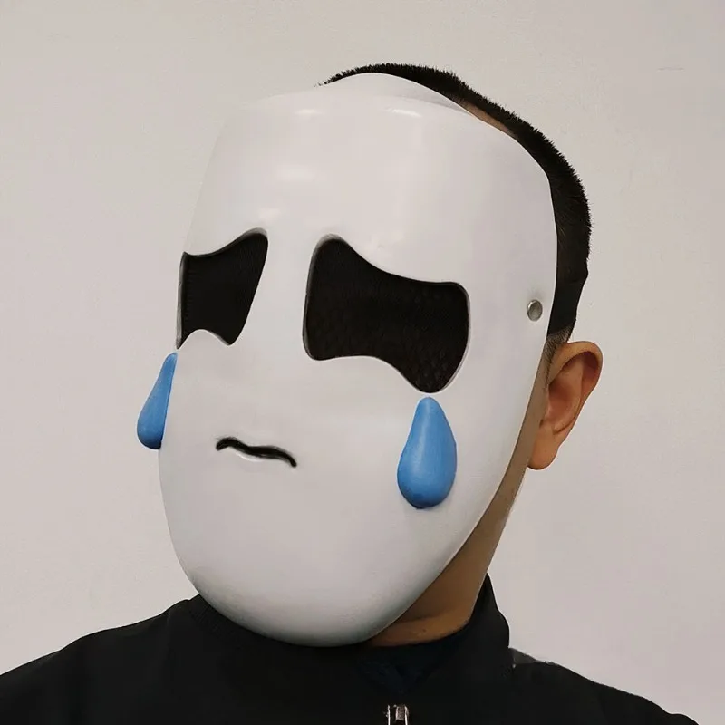 Topeng Cosplay Sirkus Digital Yang Menakjubkan Topeng Menangis Monster Pesta Dewasa Lucu Kartun Lembut Lateks Gangle Alat Peraga Kostum Halloween