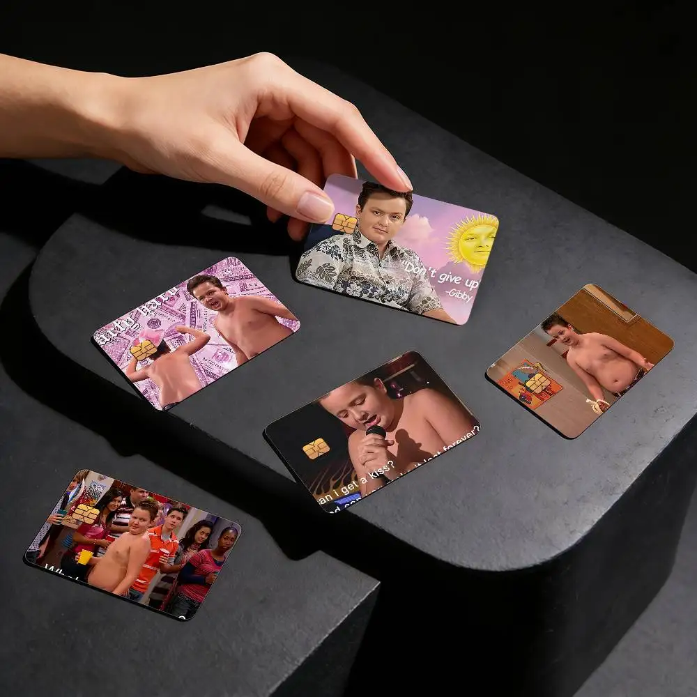 g-Gibby Singing Meme Hot Sale Decor Exquisite Card Sticker for Debit Credit Bank Cards Skin Cover Gift Student
