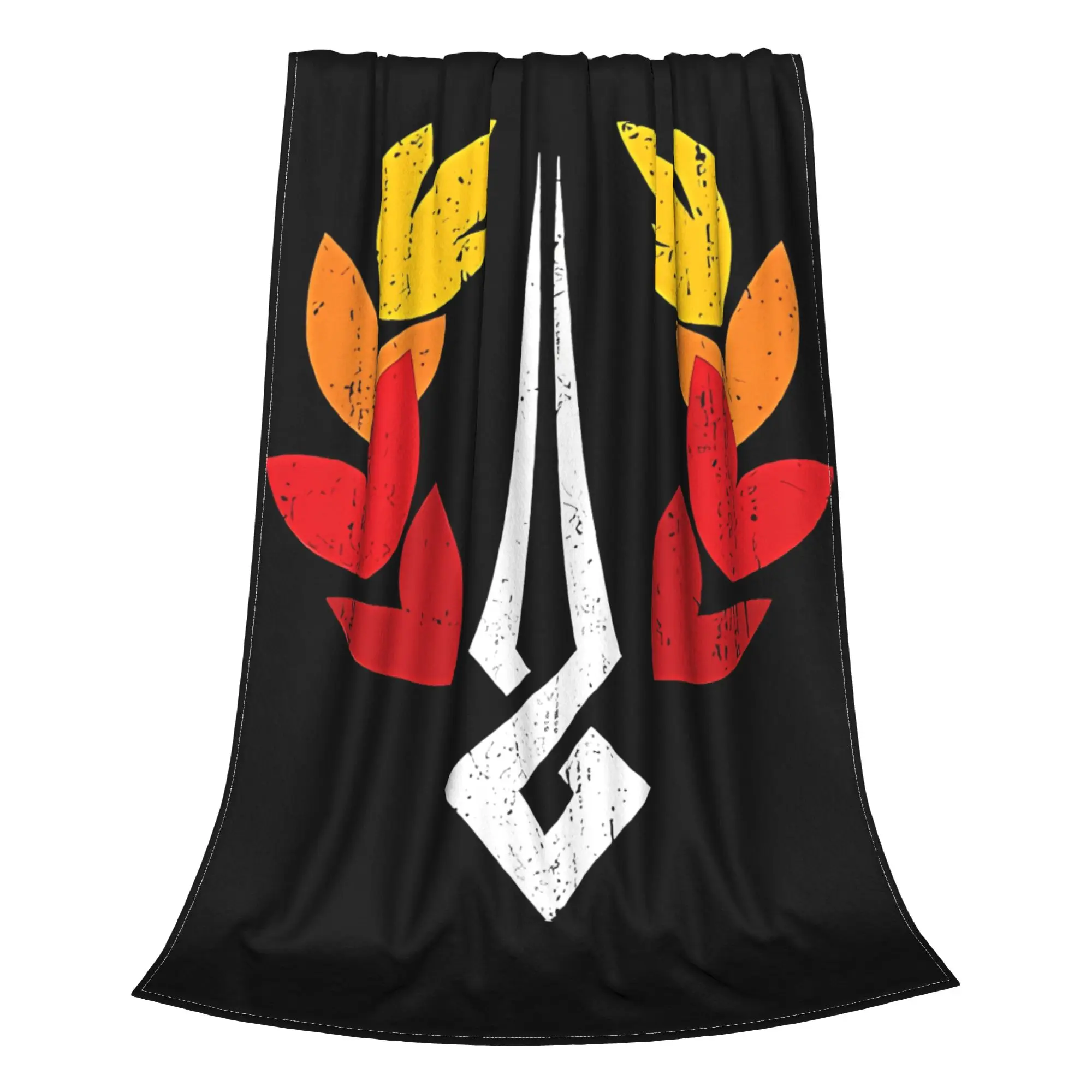 1PC Home Cute Room Decor Dark Myth Emblem Blanket Throw Blanket Hades Novelty Warm Blanket All Season