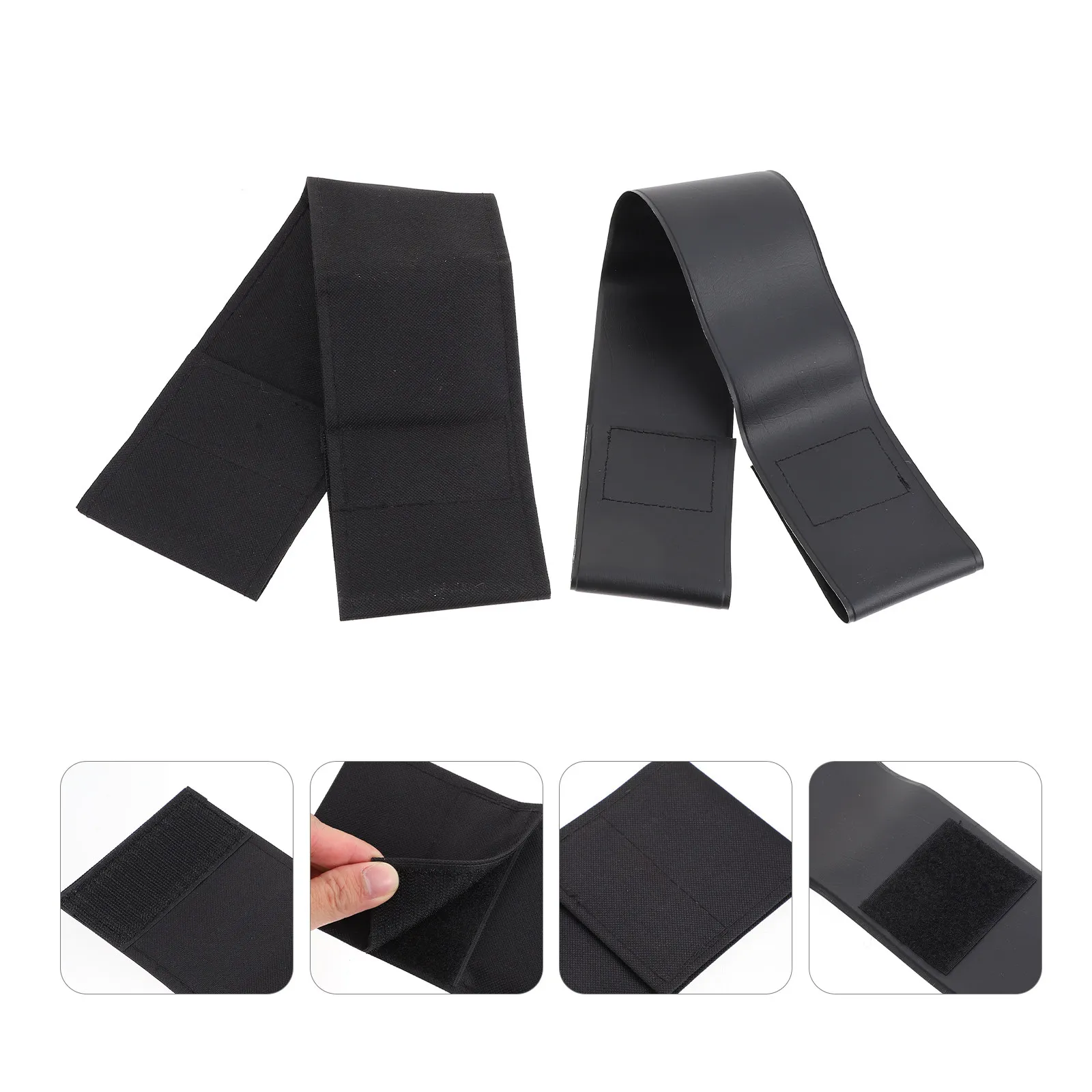 

Комплект из 2 регулируемых дышащих ремней-фиксаторов для ног инвалидной коляски, удобные держатели для икр, безопасные крепления для подножек инвалидных колясок