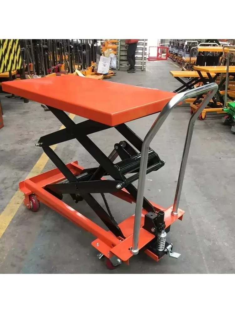 Mécanisme de levage de table hydraulique manuel de ciseaux de table pliante de levage