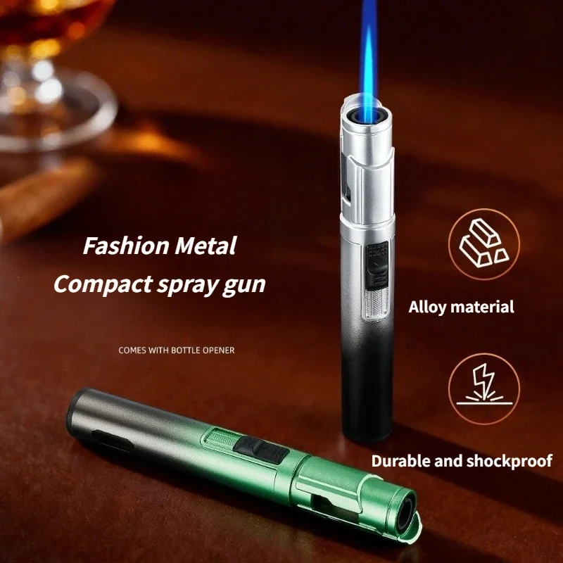 Planet Lightsaber Butane Gas Lighter 360° Use Metal Outdoor Windproof Turbine Torch Jet Lighter Gun BBQ Welding Cigar Tool