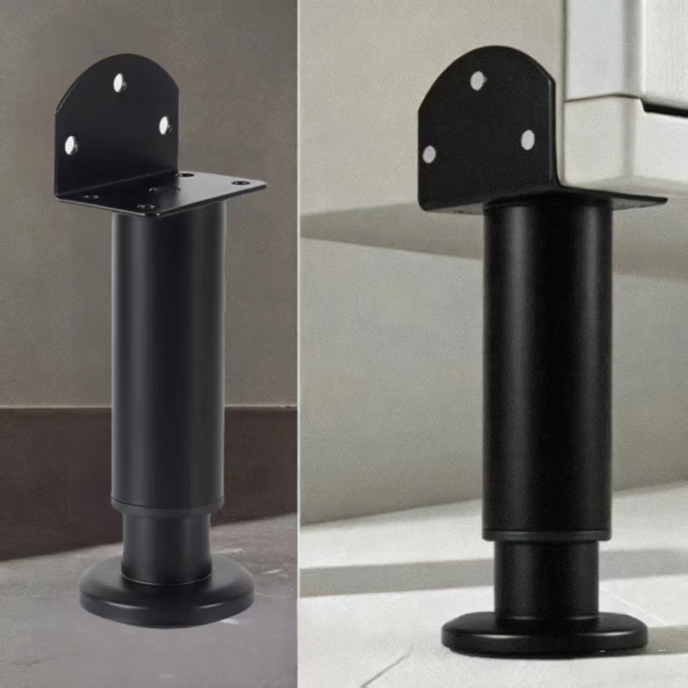 Adjustable height metal furniture support legs, suitable for bed frames, sofas, cabinets, and sofa tables, durable and sturdy image 5