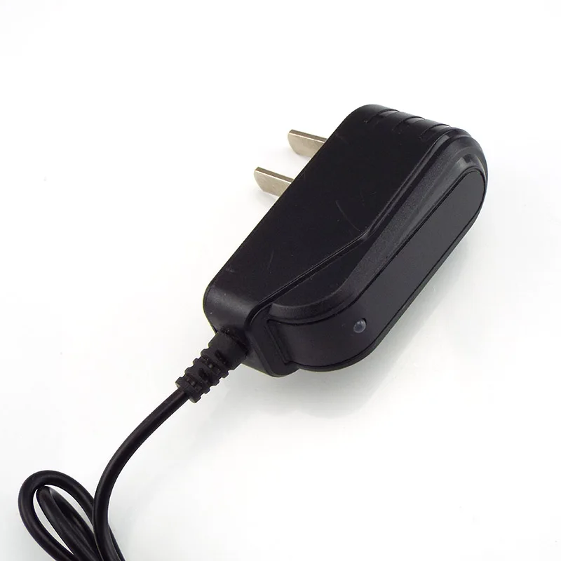 Adaptador de carregador, conversor de alimentação para câmera de cctv, tira da lâmpada led, nós plug, 3.5mm x 1.35mm, 4.2v, 500ma, ac para dc, 100v-240v