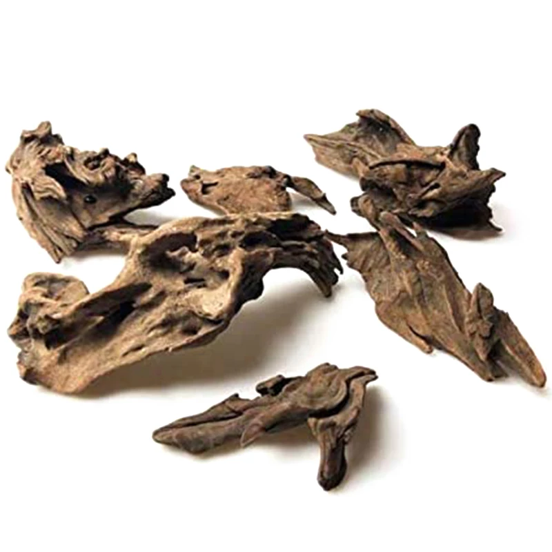 A24I Large Natural Driftwood Branches Reptiles Aquarium Fish Tank Decoration Fish Tank Cave Hideout Wood Decor Driftwood