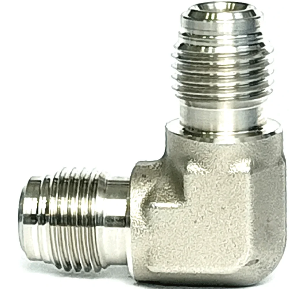 

1/4 "видеомагнитофон, прямоугольное колено 90 градусов, SUS316L, соединительный адаптер для фитинга из нержавеющей стали