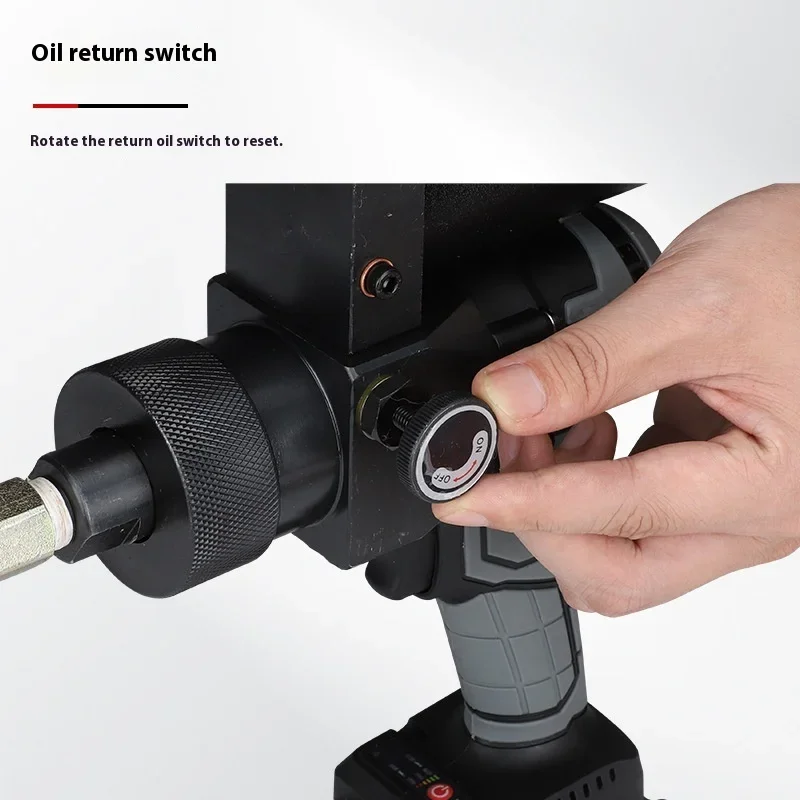 Plug-in/ Lithium Battery Handheld Portable Ultra-Compact Hydraulic Pump 70 MPa Pressure Electric Hydraulic Pump Ultra-High