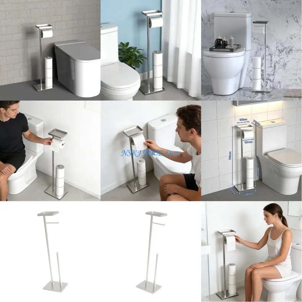 

L8RC Transportable Tissue Owner with Strong Base Easy Relocation for Renters and Family Residences