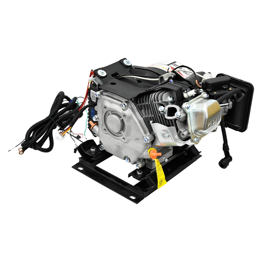 5/6KW generatore multifunzione 60 v72v triciclo elettrico a quattro ruote auto batteria al litio ricarica generatore di benzina Range Extender