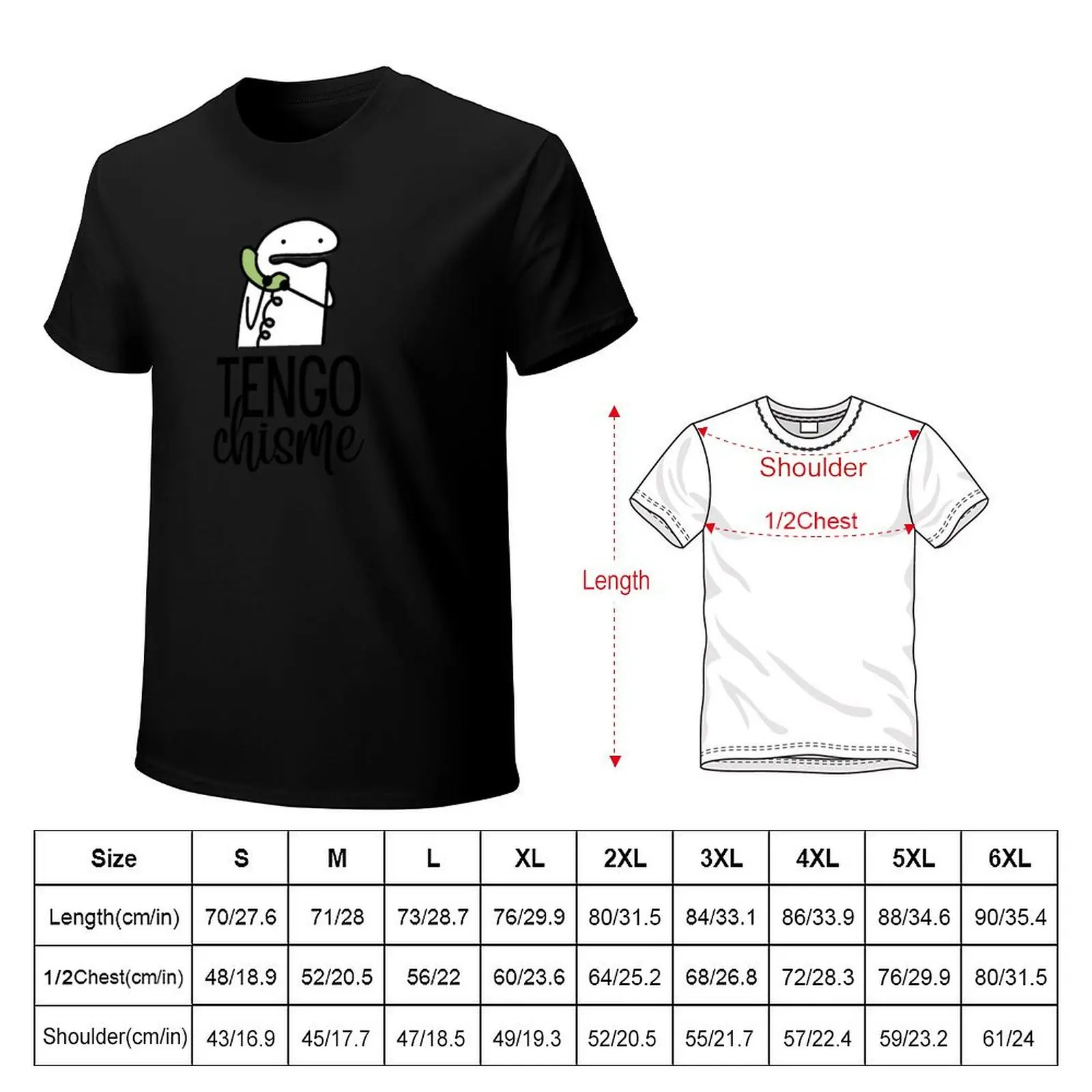 Tengo Chisme - LatinX - Black T-Shirt Thanksgiving Casual Tee