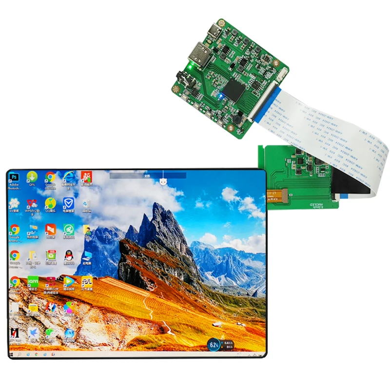 8Inch 4:3 Ultra Thin Oled Screen 2K QHD 60HZ 2480*1860 Resolution Mipi Amoled Display Module for Laptop Tablet Screen