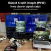 멀티 카메라 라이브 스트리밍 방송 제작 비디오 믹서 스위처 스테이션, C타입 녹음기, 4K 4 채널 HDMI 비디오 스위처 5