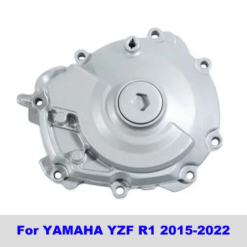 

YZF R1 2022-2019 Motorcycle left engine side lid stator cover For YAMAHA YZFR1 YZF-R1 2018 2017 2016 2015 Magnetic motor cover