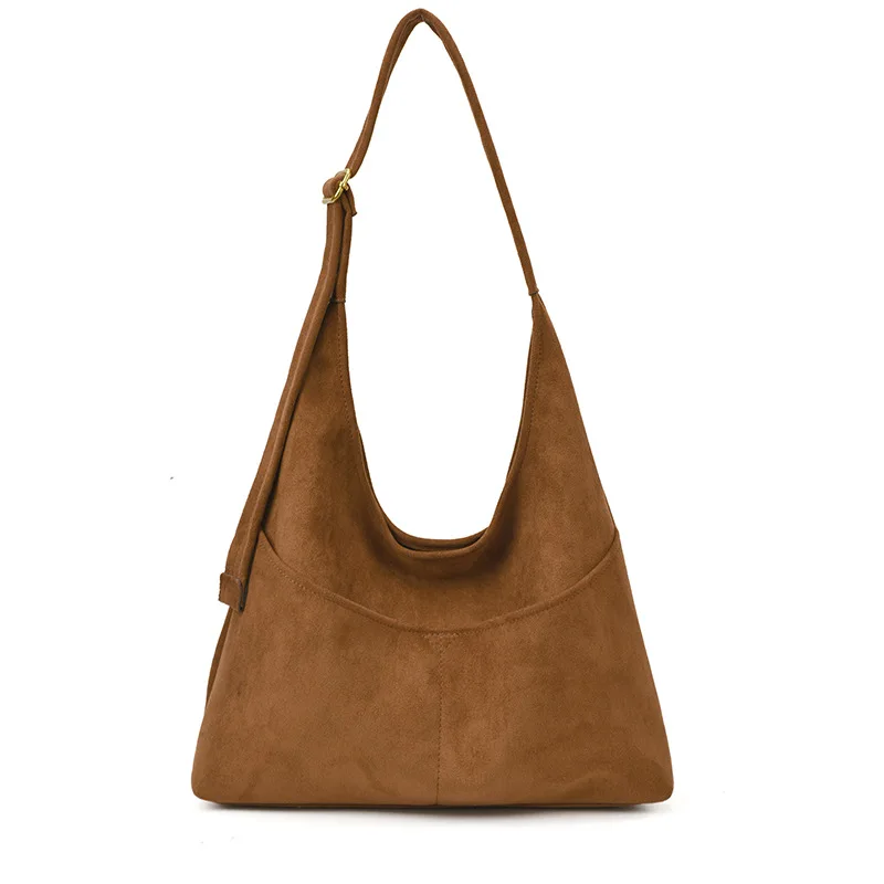 

Frosted Retro Women's Large-capacity 2025 New Autumn and Winter Shoulder Mother and Child Bag Texture Commuter Tote Bag