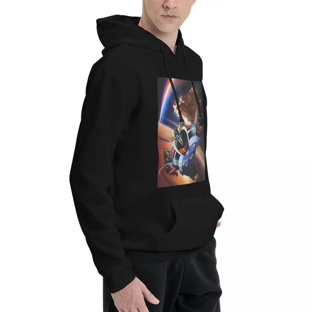 Goldorak Anime Mazinger Z UFO Robot Grendizer Hoodies Men Women Casual Pullover Sweatshirts Long Sleeve Clothing Autumn Winter