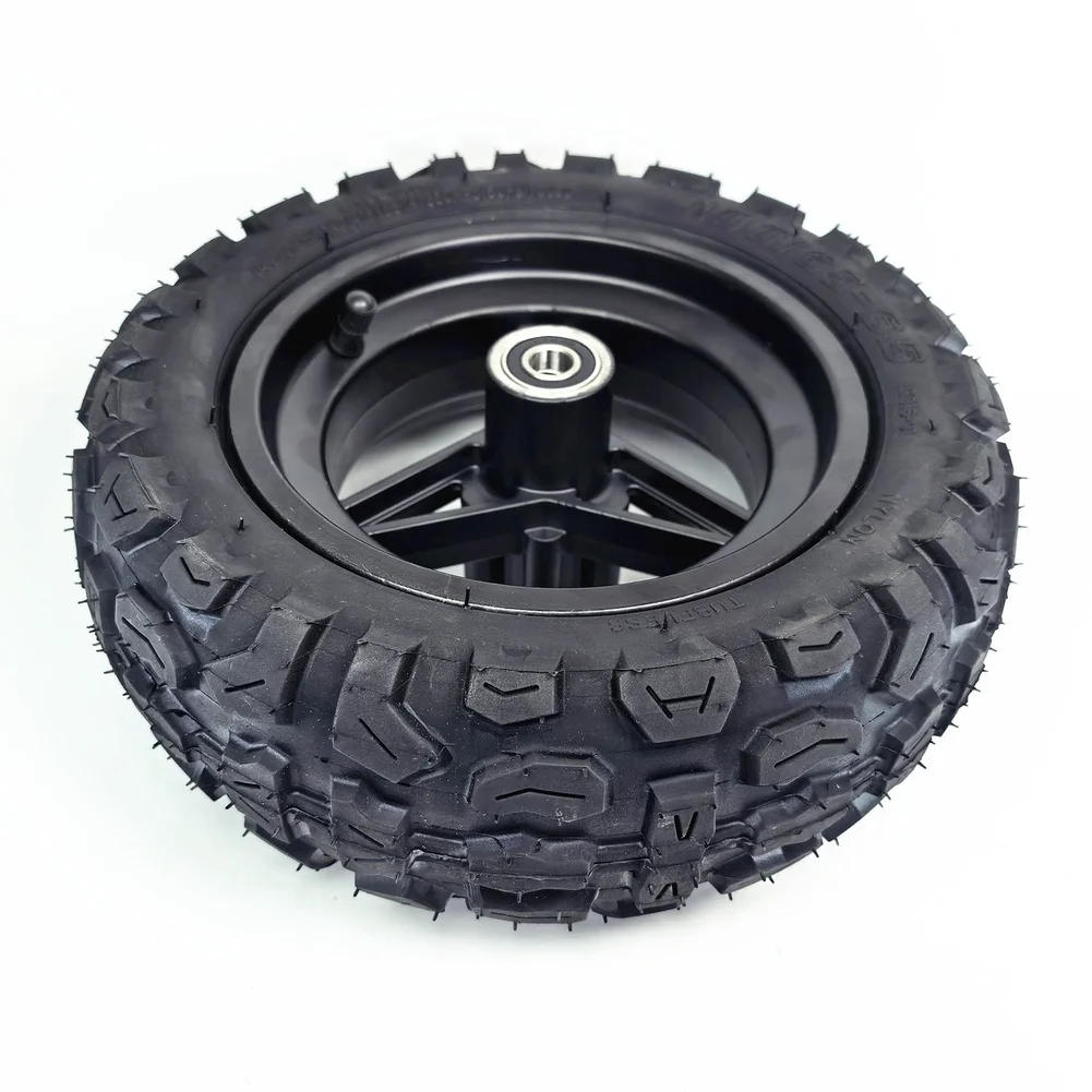 Fotografia 5: Pneu a Vácuo de 11 Polegadas para Patinete Elétrico, Roda Off-Road Sem Câmara 26.8 x 9. com 2 cm de Espessura e Alta Capacidade de Carga de até 150 kg