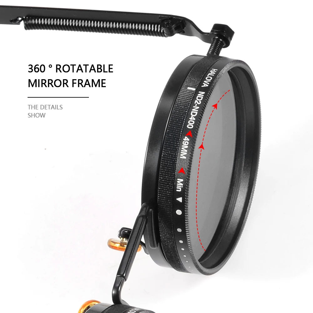 CRIXALIS الاستقطاب النظارات الشمسية المستديرة ND9 قابل للتعديل يعتم الرجال النساء ريترو فاسق الرجال الصيد النظارات في الهواء الطلق ظلال UV400