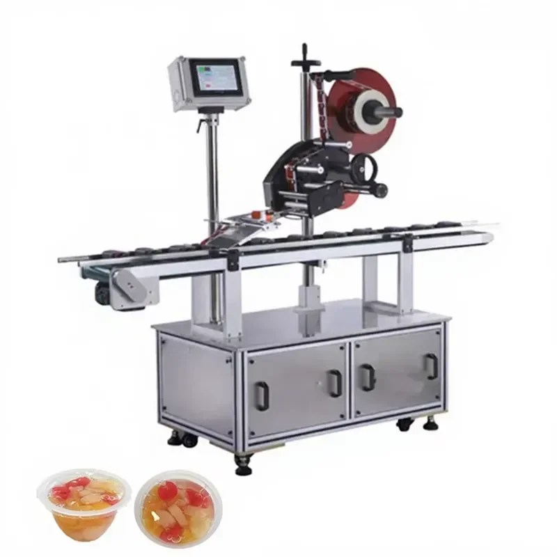 for Efficient Accurate Multi Functional Flat Labeling Machine Stainless Steel Body Industrial Grade Label Attachment Tool