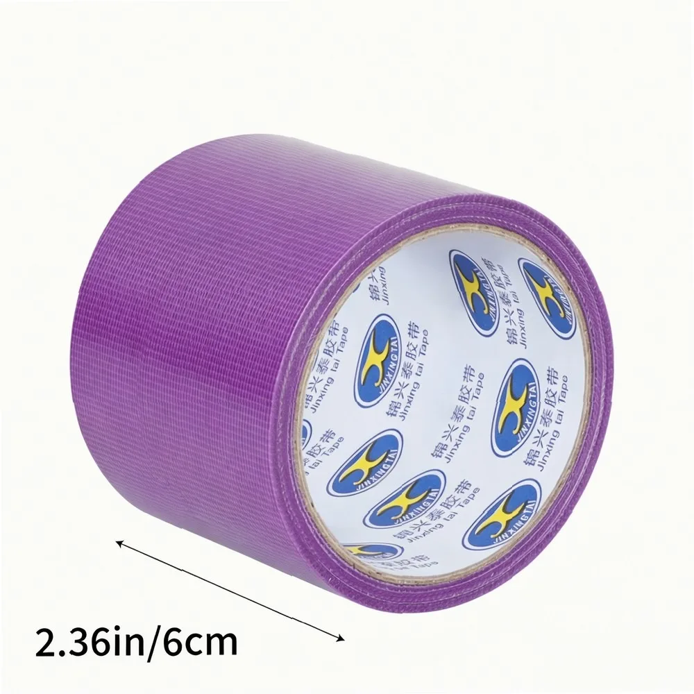 Heavy Duty Waterproof PVC Duct Tape 389.37in Roll, Strong Adhesive Fabric Tape for Tent Repair, RV Camping, Tarp Fix